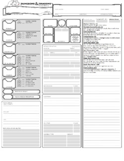 Artificer Class Sheet