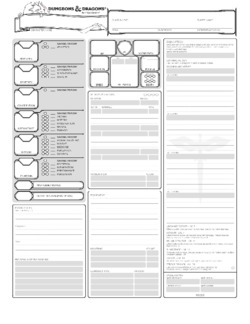 Rogue Class Sheet