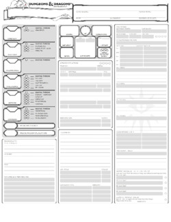 Warlock Class Sheet